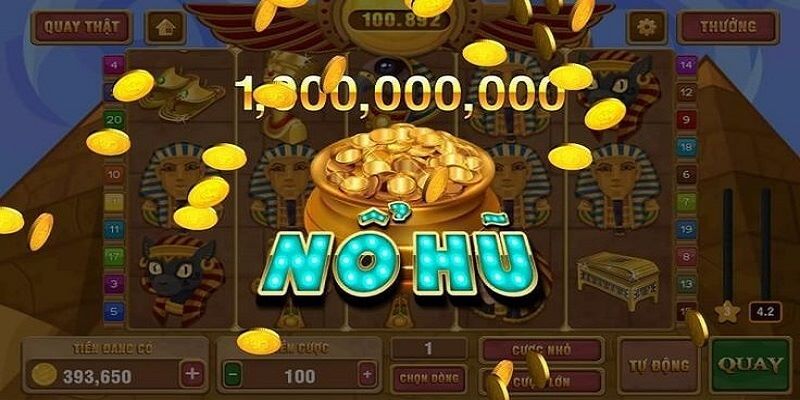 Thao tác chơi nổ hũ Jackpot đơn giản, dễ hiểu