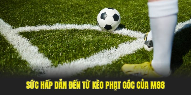 Sức hấp dẫn đến từ kèo phạt góc của M88